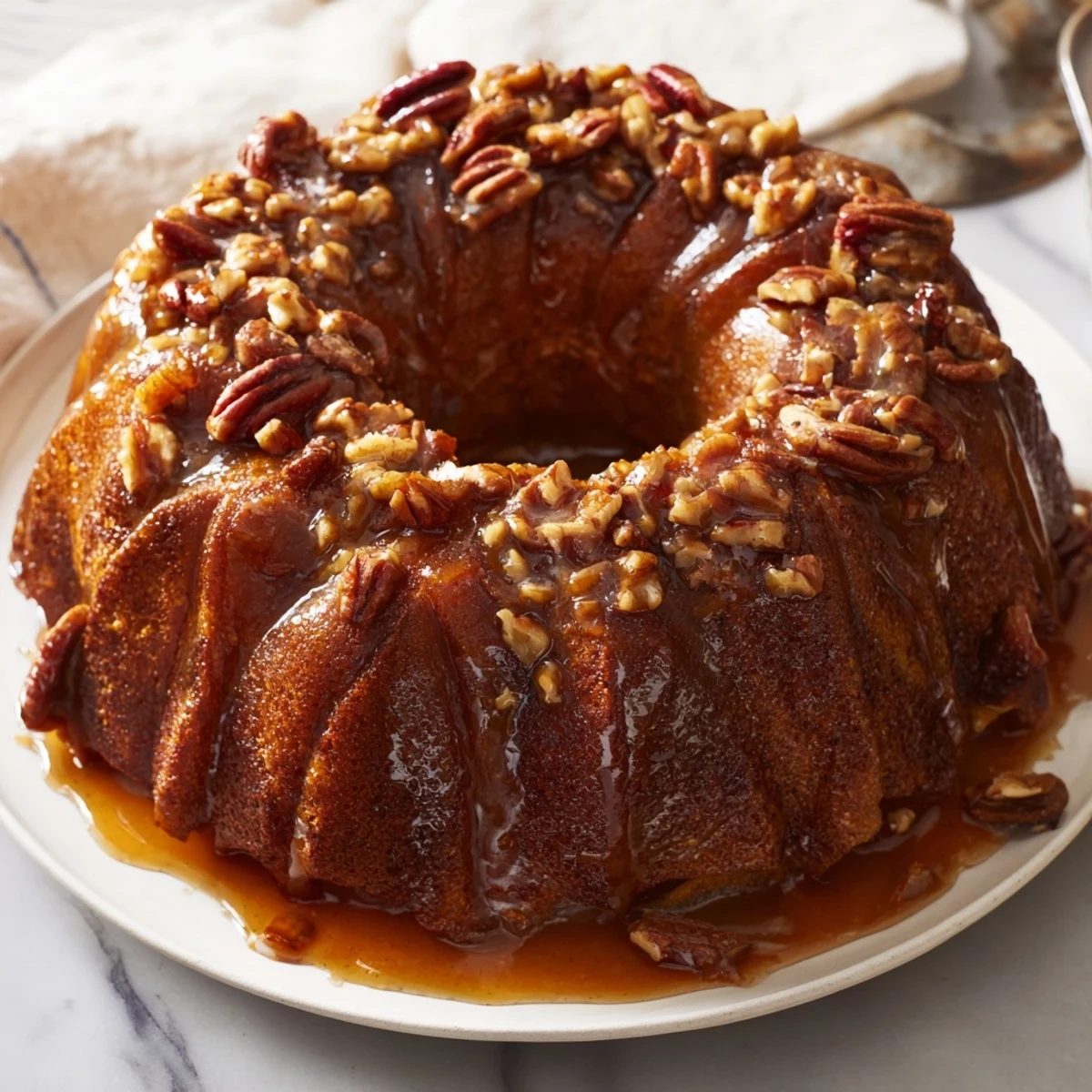Golden-brown Winter Roasted Brussels Sprouts: a delicious side dish with maple syrup's caramelized sweetness.