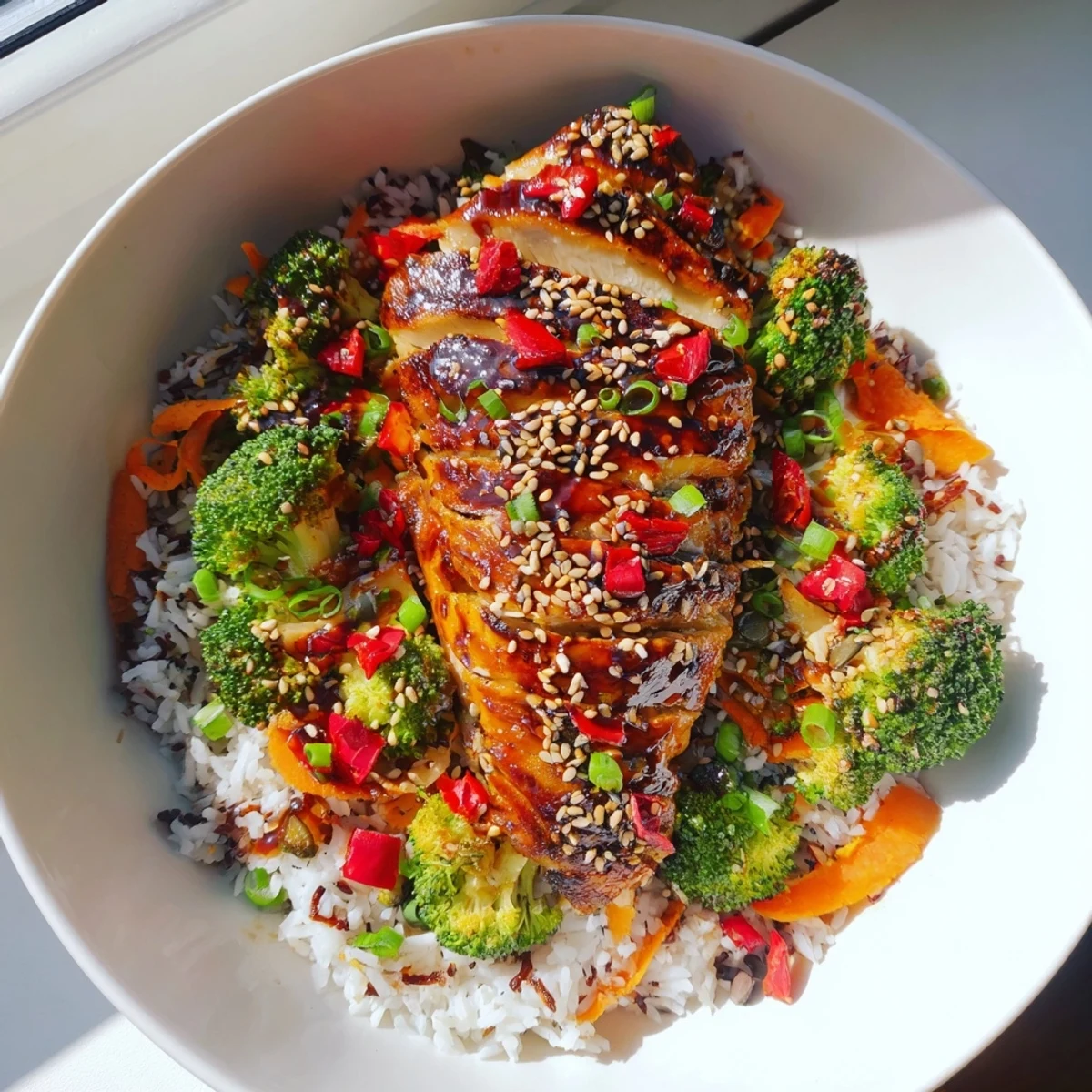 One-Pot Teriyaki Chicken Rice