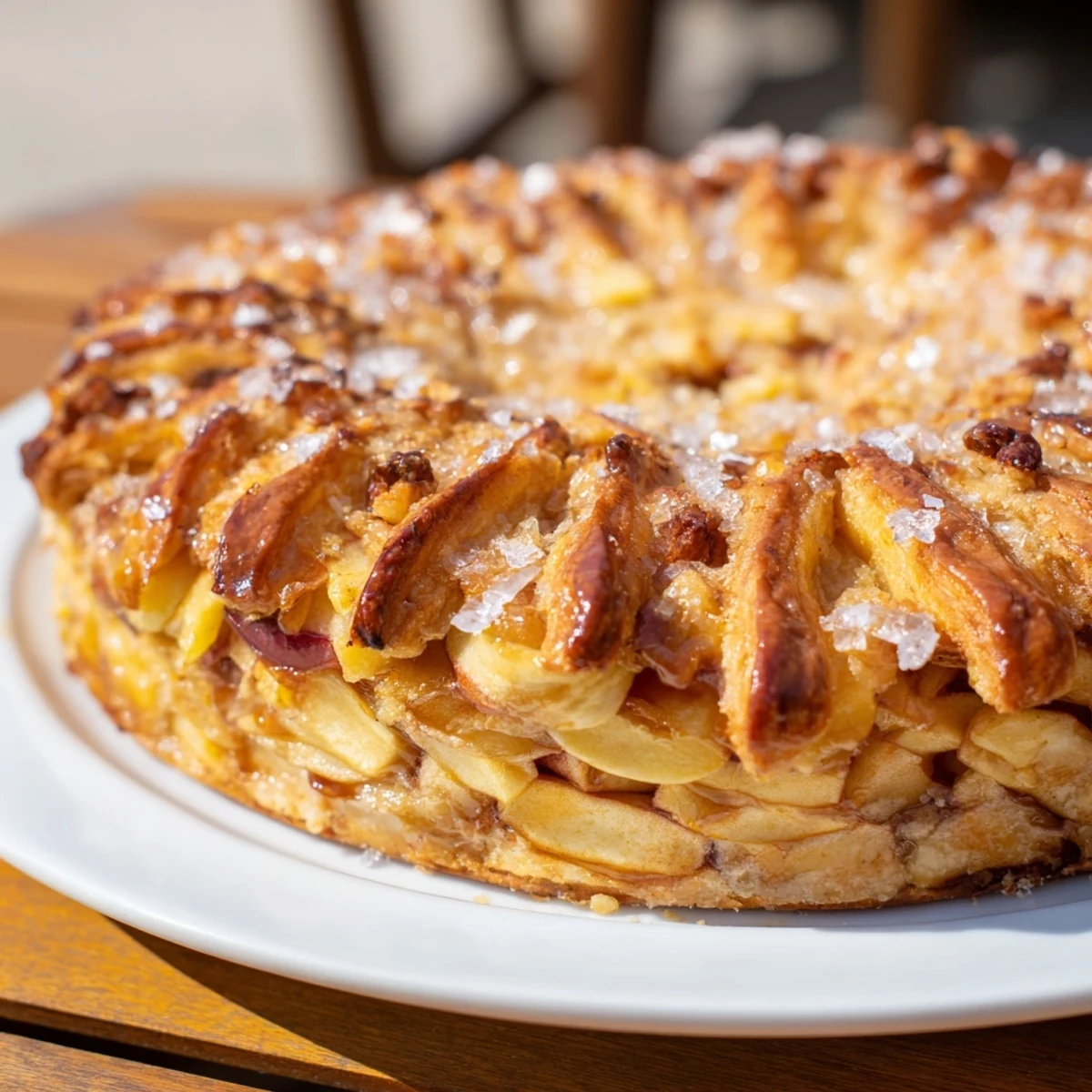 Warm and comforting homemade golden apple turnover pastries, filled with sweet apples and ready to enjoy.