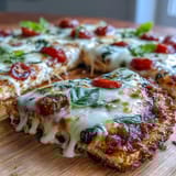 Cottage Cheese Flatbread Pizza
