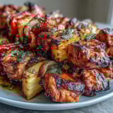 Grilled Pineapple Chicken Skewers