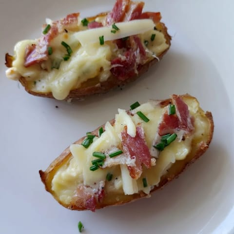 Loaded Sweet Potato Skins