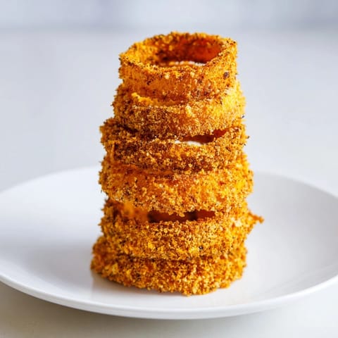 Crispy Onion Ring Tower
