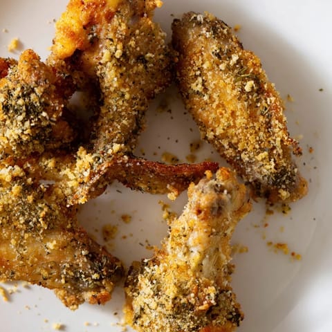 Baked Parmesan Chicken Wings