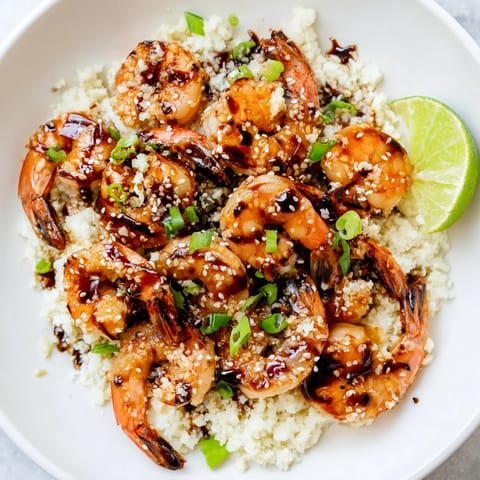 Ginger Garlic Shrimp Bowls