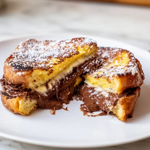 Nutella Brioche French Toast