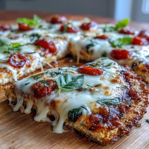 Cottage Cheese Flatbread Pizza