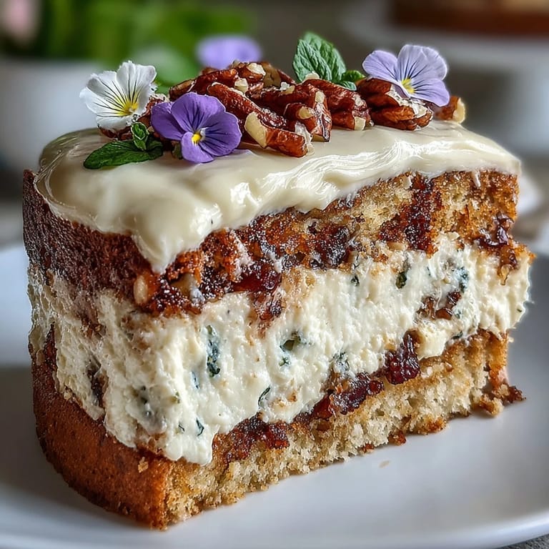 Naked Lemon Curd Cake with Edible Flowers: Beautiful, airy layer cake featuring tangy lemon curd, fluffy whipped cream, and vibrant edible flower decoration for spring celebrations.