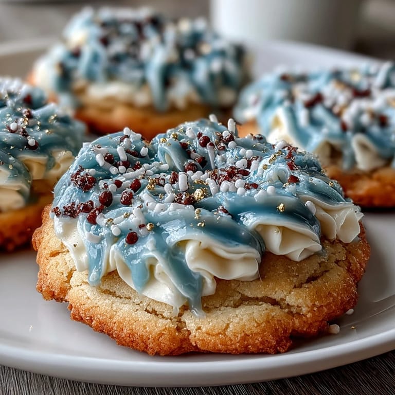 Adorable Pure Vanilla Cookie sugar cookies with glossy royal icing, perfect for Cookie Run Kingdom themed parties and celebrations.