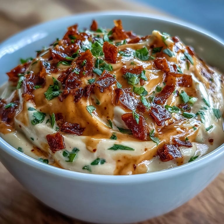 A dollop of smoky chipotle lime mayo on a taco, creamy texture with hints of adobo and citrus.