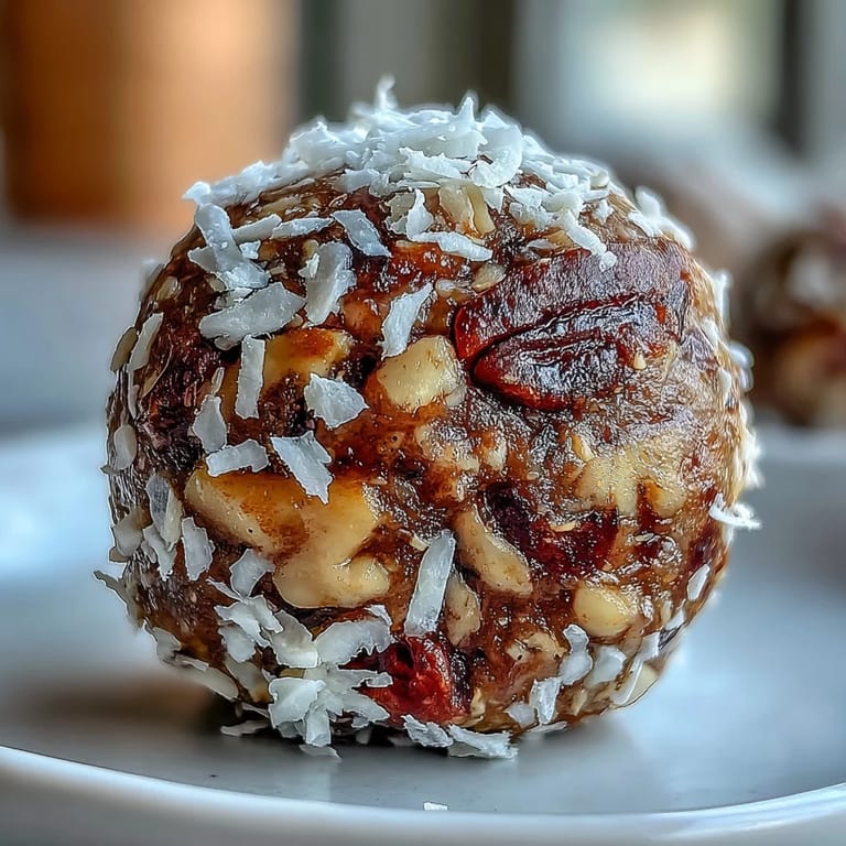 A platter showcasing moist Carrot Cake Bliss Balls, showcasing their wholesome ingredients.
