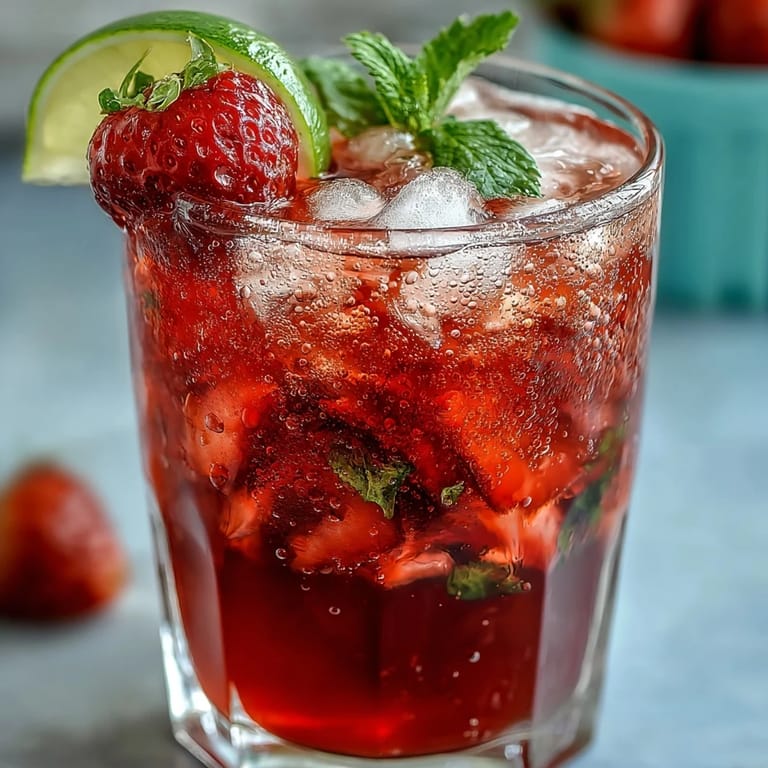 Easy strawberry agua fresca, a refreshing Mexican beverage for quenching thirst.